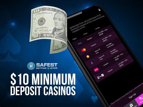 10 dollar minimum deposit casino|$10 Minimum Deposit Casinos US .